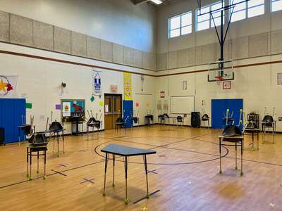 Blackshear Elementary School Gym in Austin