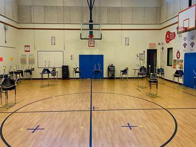 Blackshear Elementary School Gym in Austin