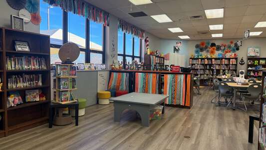 Kirkland Elementary School Library in Oklahoma City