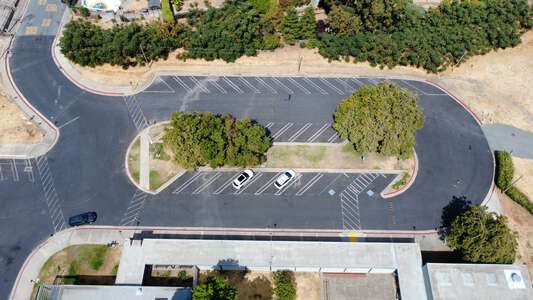 Bidwell High School Parking Lot in Antioch