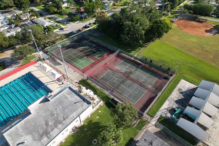 South Broward High School Tennis Courts in Hollywood 2