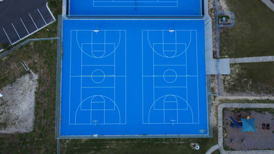 Outdoor Basketball Courts (3 hr min)
