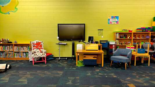 J.V. Washam Elementary School Media Center in Cornelius 3