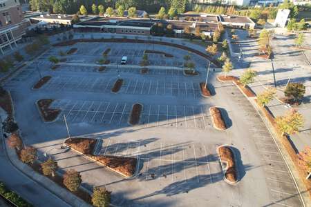 Gwinnett School of Mathematics, Science, and Technology (GSMST) Parking Lot - Rear in Lawrenceville 2