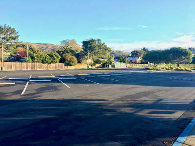 Strawberry Point School Parking Lot in Mill Valley