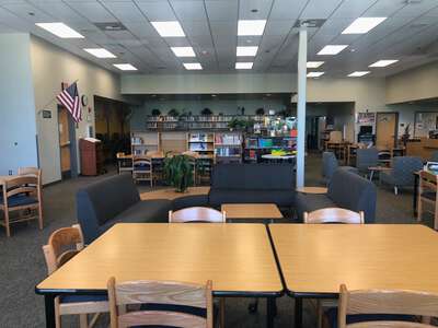Rutherford B. Gaston Middle School Library in Fresno