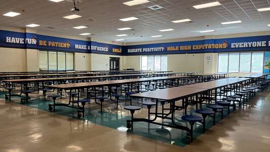 Corinth-Holders Elementary School Cafeteria in Zebulon