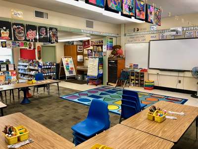 Addison Elementary School Classroom Standard in Palo Alto