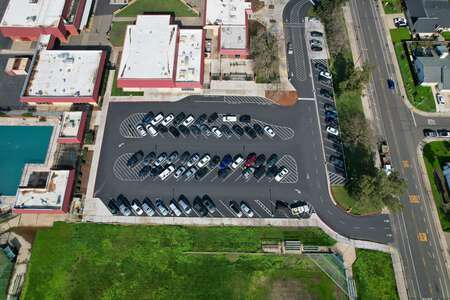 James Rutter Middle School Parking Lot in Sacramento