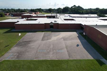 Caraway Elementary School Outdoor Basketball Court 2 in Houston
