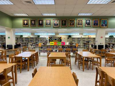 Miami Jackson Senior High School Library in Miami