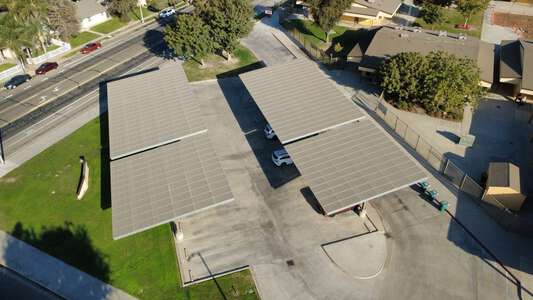 Cypress Elementary School Parking Lot in Tulare 2