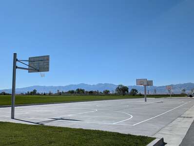 Stansbury Jr. High School Outdoor Basketball Courts in Lake Point 2