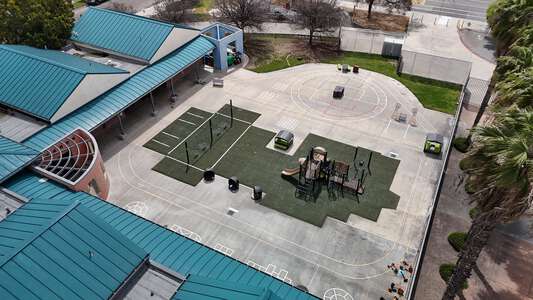 Rosa Parks Elementary School Playground in San Diego