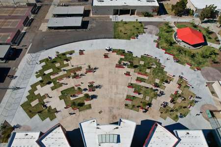 Canyon Hills High School Quad in San Diego