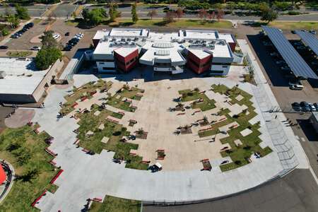 Canyon Hills High School Quad in San Diego