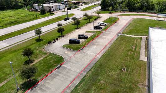Johnson Elementary School Parking Lot - Front in Humble 2