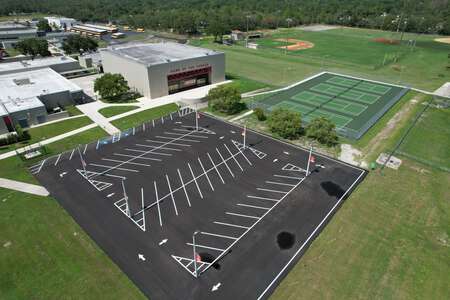 Parking Lot - Tennis Courts
