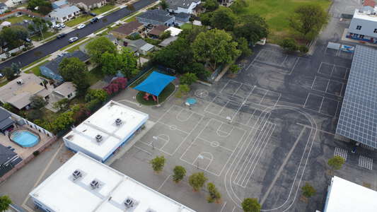 George Washington Elementary School Outdoor Basketball Courts in Burbank 2