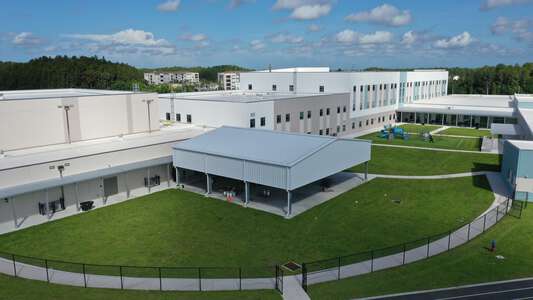 Skybrooke K-8 School Outdoor Covered Area 2 in Lutz