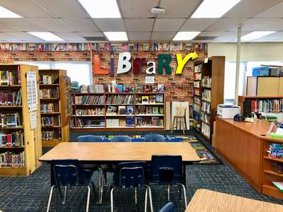 Madison Elementary School Library in Fresno