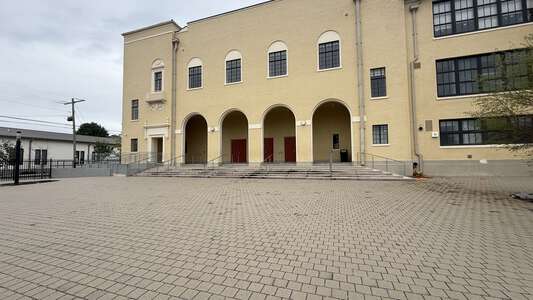 Martin Behrman Charter Elementary School Auditorium Courtyard in New Orleans 2