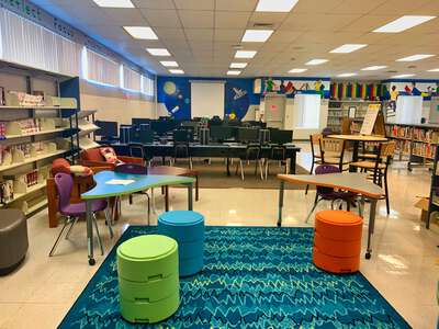 Sulphur Springs K-8 (4201) Library in Tampa