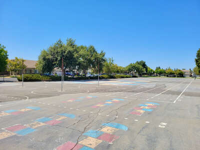 Tafoya Elementary School Blacktop / Basketball Courts in Woodland