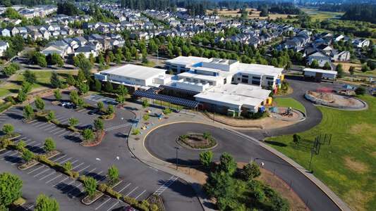 Lowrie Primary School Parking Lot - Main in Wilsonville