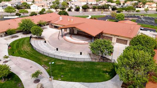 Cesar Chavez Junior High School Outdoor Area in Ceres 2