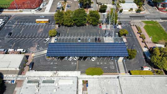 The King's Academy Parking Lot - Front in Sunnyvale