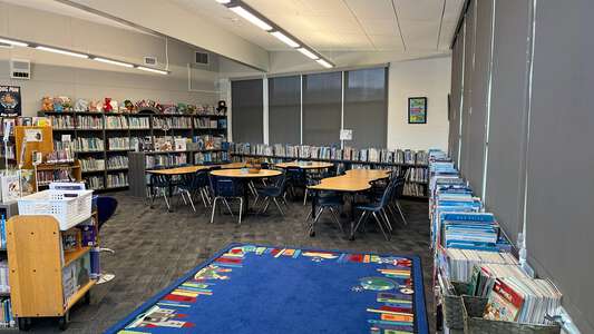Marshall Elementary Library in Seaside