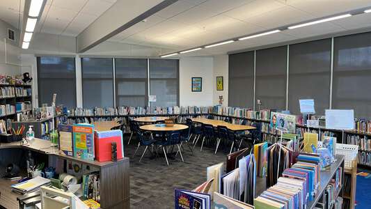 Marshall Elementary Library in Seaside