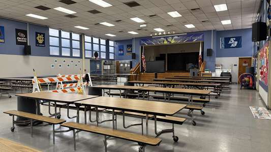 Rosa Parks Elementary School Cafeteria in Lynwood