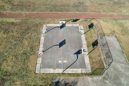 Meadowbrook Elementary School Outdoor Basketball Courts in Fort Worth