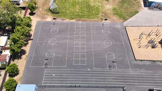 Zanker Elementary School Outdoor Basketball Courts in Milpitas 2