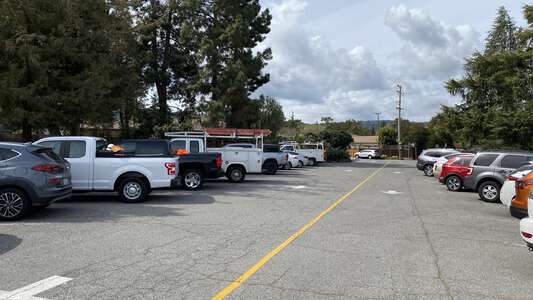 Blue Hills Elementary School Parking Lot in Saratoga 2