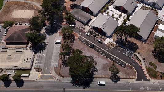 Los Arboles Middle School Parking Lot in Marina 1