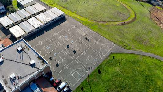 John Finney Education Complex Outdoor Basketball Courts in Vallejo