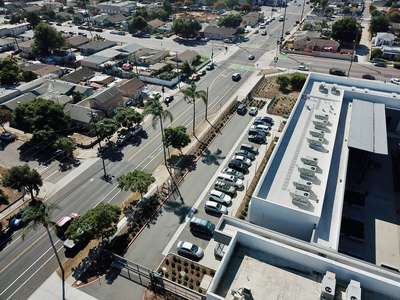 National City Middle School Parking Lot in National City