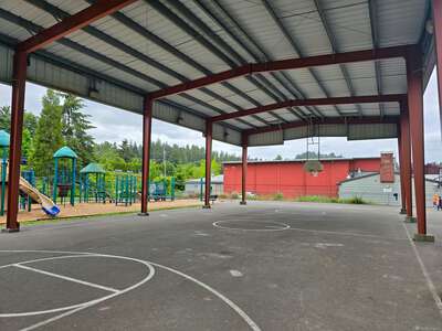 Stephenson K-5 School Outdoor Basketball Courts in Portland