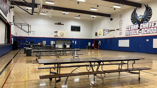 Cesar Chavez Middle School Multi Purpose Room in Union City