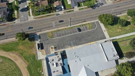 Yorba Middle School Parking Lot - Staff in Orange