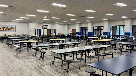 Long Cane Middle School Cafeteria in LaGrange