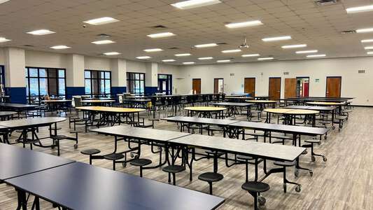 Long Cane Middle School Cafeteria in LaGrange