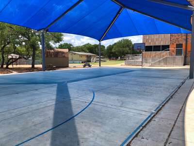 Hill Elementary School Outdoor Basketball Courts in Austin 2