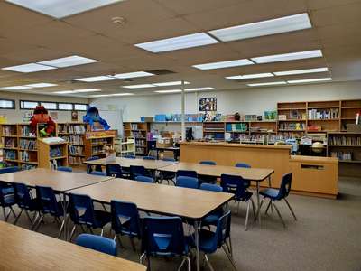 Promenade Elementary School Library in Corona