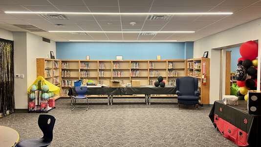 Daniel Webster Elementary School Library in Dallas
