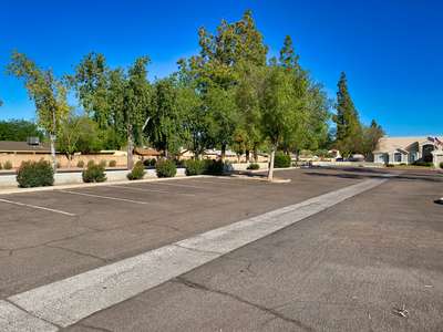 Burk Elementary School Parking Lot in Gilbert