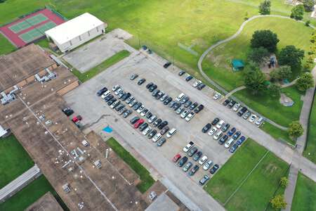 Stovall Middle School Parking Lot - Side in Houston